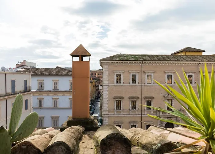 Amazing Penthouse With Private Terrace In Trastevere רומא